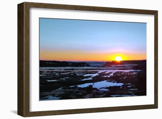 Australian Sunrise-Karen Williams-Framed Photographic Print