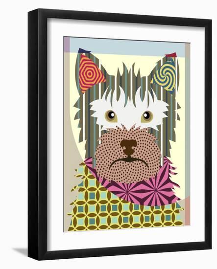Australian Terrier-Lanre Adefioye-Framed Giclee Print
