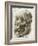 Australopithecus Afarensis Skull-Kennis and Kennis-Framed Photographic Print