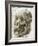 Australopithecus Afarensis Skull-Kennis and Kennis-Framed Photographic Print