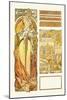 Austria: 1900-Alphonse Mucha-Mounted Art Print