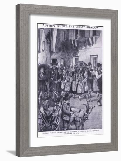 Austria before the Great Shadow-Charles Mills Sheldon-Framed Giclee Print