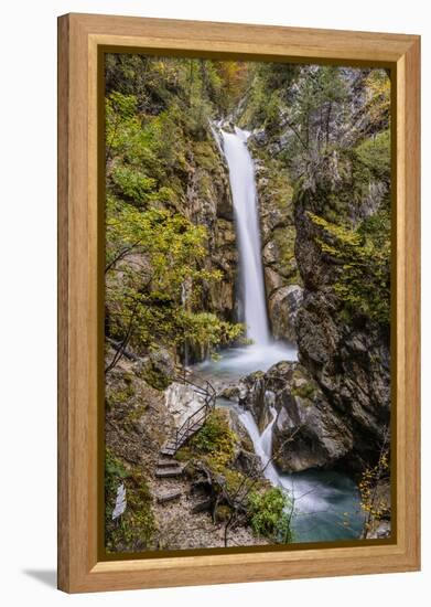 Austria, Carinthia, Karawanken, Ferlach, Loibltal-Udo Siebig-Framed Premier Image Canvas