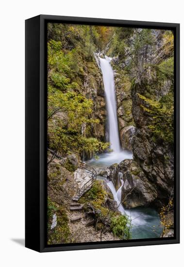 Austria, Carinthia, Karawanken, Ferlach, Loibltal-Udo Siebig-Framed Premier Image Canvas