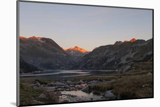 Austria, Carinthia, Malta valley, Kölnbreinspeicher (lake), Kölnbreinsperre (dam),-Simone Wunderlich-Mounted Photographic Print