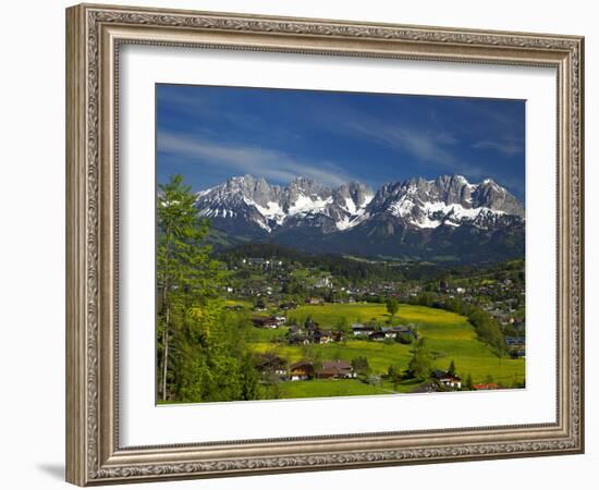 Austria, Kitzbuehel-Ludwig Mallaun-Framed Photographic Print