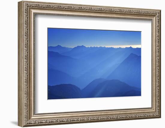 Austria, Kühtai, Pirchkogel-Ludwig Mallaun-Framed Photographic Print