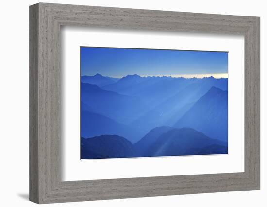 Austria, Kühtai, Pirchkogel-Ludwig Mallaun-Framed Photographic Print