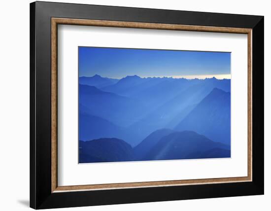 Austria, Kühtai, Pirchkogel-Ludwig Mallaun-Framed Photographic Print