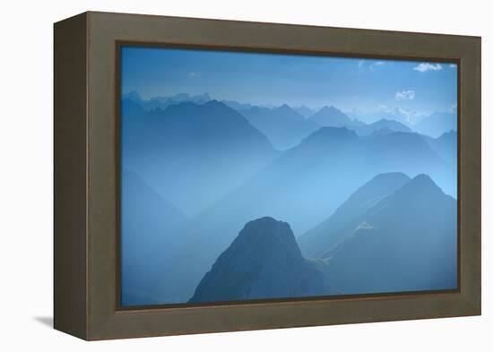 Austria, Lechtal Alps-Ludwig Mallaun-Framed Premier Image Canvas