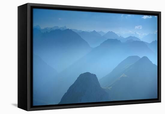 Austria, Lechtal Alps-Ludwig Mallaun-Framed Premier Image Canvas