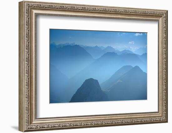 Austria, Lechtal Alps-Ludwig Mallaun-Framed Photographic Print