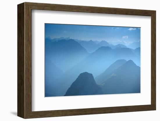 Austria, Lechtal Alps-Ludwig Mallaun-Framed Photographic Print