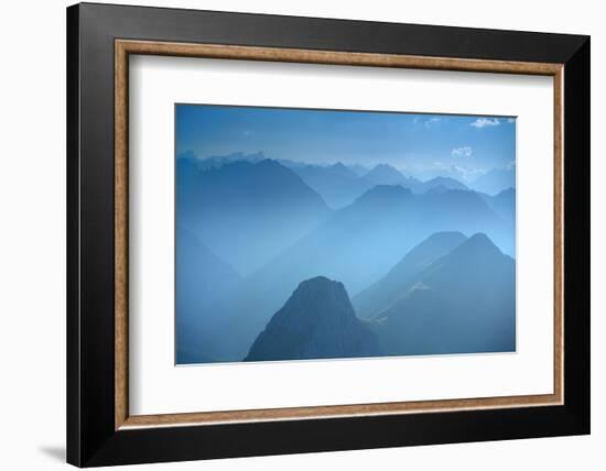 Austria, Lechtal Alps-Ludwig Mallaun-Framed Photographic Print