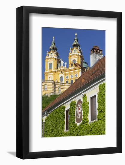 Austria, Lower Austria, Benediktinerkloster Stift Melk (Cloister)-Rainer Mirau-Framed Photographic Print