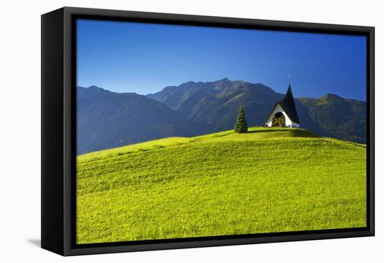 Austria, Mieminger Plateau-Ludwig Mallaun-Framed Premier Image Canvas