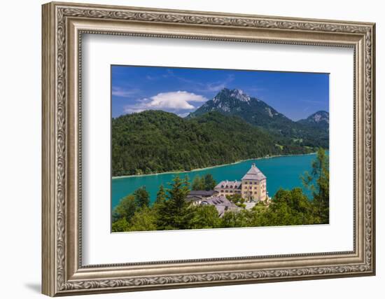 Austria, Salzburg Country, Salzkammergut, Fuschl Am See, Lake Fuschlsee-Udo Siebig-Framed Photographic Print