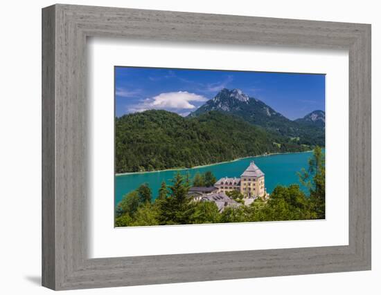 Austria, Salzburg Country, Salzkammergut, Fuschl Am See, Lake Fuschlsee-Udo Siebig-Framed Photographic Print