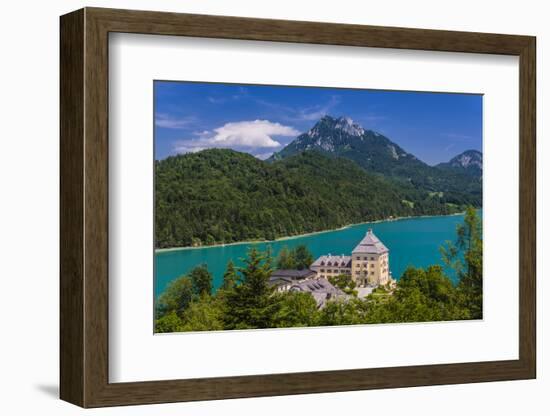 Austria, Salzburg Country, Salzkammergut, Fuschl Am See, Lake Fuschlsee-Udo Siebig-Framed Photographic Print