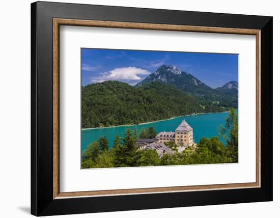 Austria, Salzburg Country, Salzkammergut, Fuschl Am See, Lake Fuschlsee-Udo Siebig-Framed Photographic Print