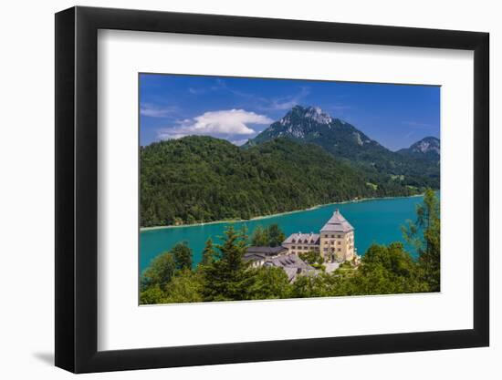 Austria, Salzburg Country, Salzkammergut, Fuschl Am See, Lake Fuschlsee-Udo Siebig-Framed Photographic Print