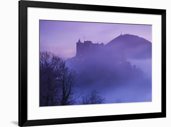 Austria, Salzburg, Festung Hohensalzburg Castle-Walter Bibikow-Framed Photographic Print