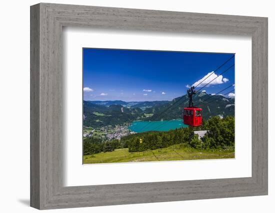 Austria, Salzburger Land (Ferderal State of Austria), Lake Wolfgangsee-Udo Siebig-Framed Photographic Print