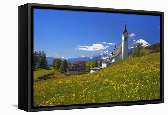 Austria, Seefeld, Mösern-Ludwig Mallaun-Framed Premier Image Canvas