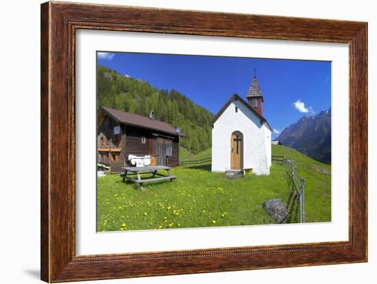 Austria, Sölden-Ludwig Mallaun-Framed Photographic Print