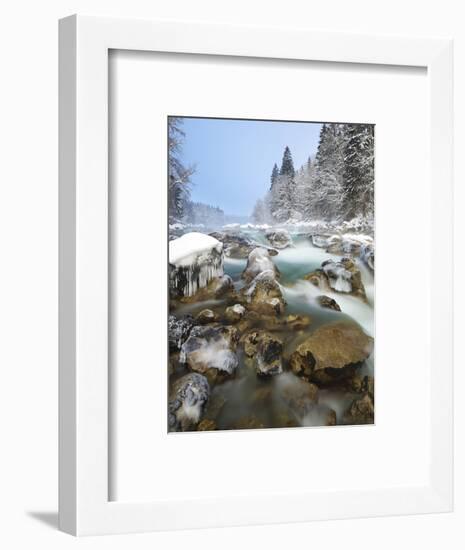 Austria, Styria, Enns Am GesŠuseeingang (Village-Rainer Mirau-Framed Photographic Print