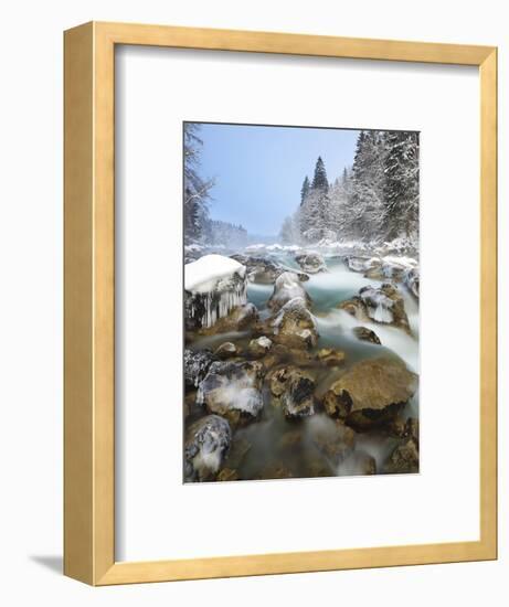 Austria, Styria, Enns Am GesŠuseeingang (Village-Rainer Mirau-Framed Photographic Print