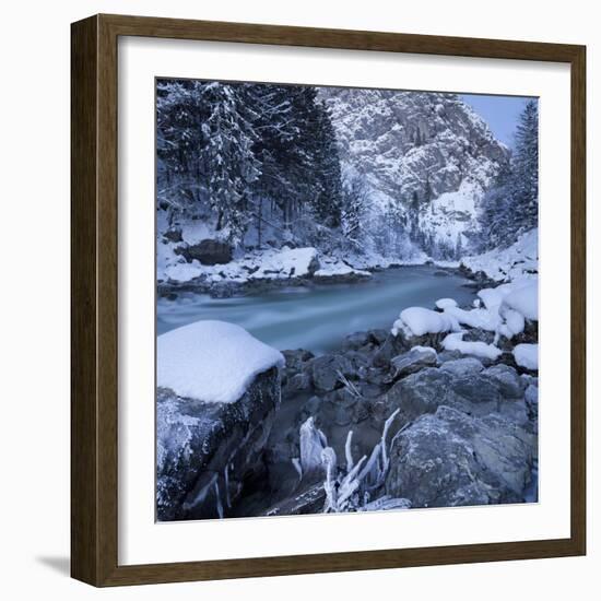 Austria, Styria, Enns at the GesŠuse Entrance-Rainer Mirau-Framed Photographic Print