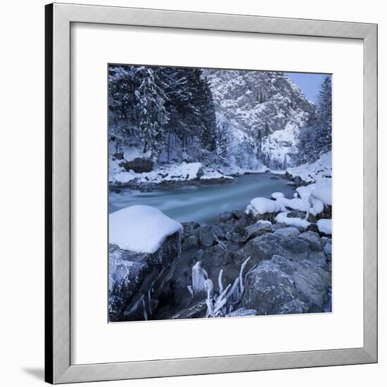 Austria, Styria, Enns at the GesŠuse Entrance-Rainer Mirau-Framed Photographic Print