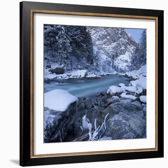 Austria, Styria, Enns at the GesŠuse Entrance-Rainer Mirau-Framed Photographic Print