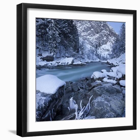 Austria, Styria, Enns at the GesŠuse Entrance-Rainer Mirau-Framed Photographic Print