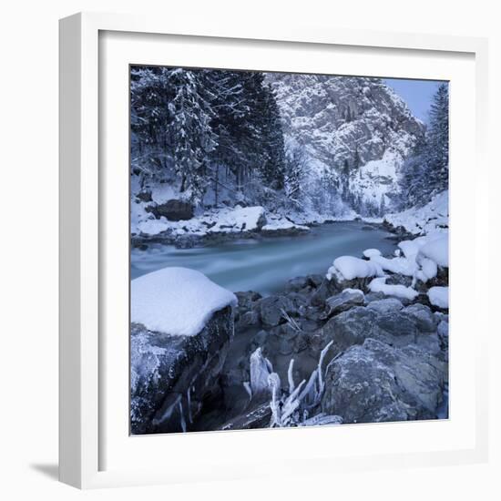 Austria, Styria, Enns at the GesŠuse Entrance-Rainer Mirau-Framed Photographic Print