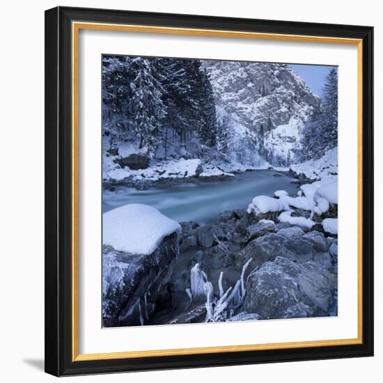 Austria, Styria, Enns at the GesŠuse Entrance-Rainer Mirau-Framed Photographic Print