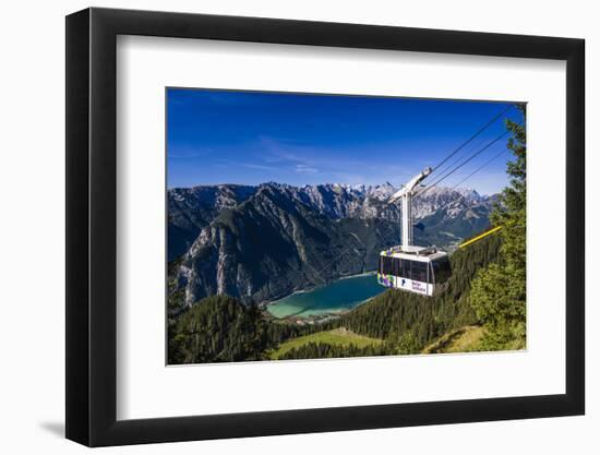 Austria, Tyrol, Achensee Region, Rofan (Mountains), Maurach Am Achensee-Udo Siebig-Framed Photographic Print