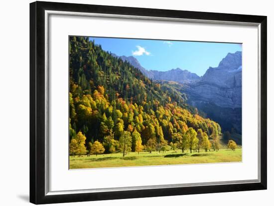 Austria, Tyrol, Autumn-Peter Lehner-Framed Photographic Print