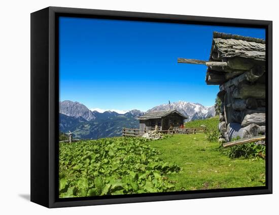 Austria, Tyrol, East Tyrol, Alp, Alpine Huts-Gerhard Wild-Framed Premier Image Canvas