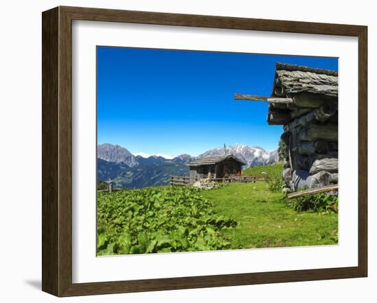 Austria, Tyrol, East Tyrol, Alp, Alpine Huts-Gerhard Wild-Framed Photographic Print