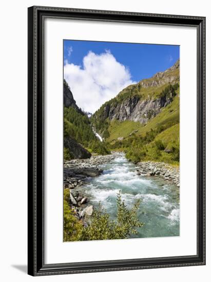 Austria, Tyrol, East Tyrol, Umbaltal, Isel (River), Mountain Stream-Gerhard Wild-Framed Photographic Print