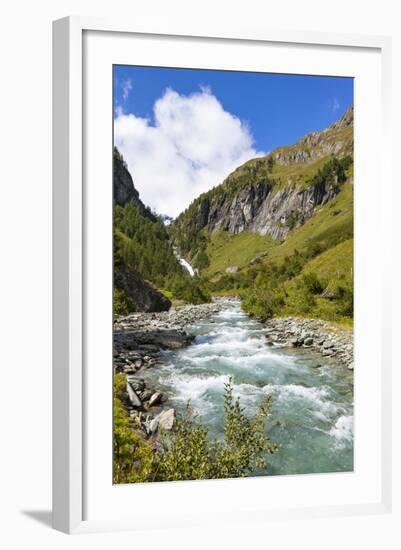 Austria, Tyrol, East Tyrol, Umbaltal, Isel (River), Mountain Stream-Gerhard Wild-Framed Photographic Print