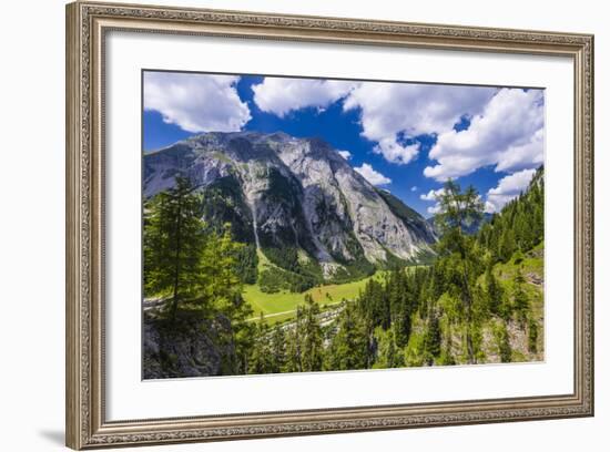 Austria, Tyrol, Karwendel Mountains, Alpenpark Karwendel, Alpine Village 'Eng'-Udo Siebig-Framed Photographic Print