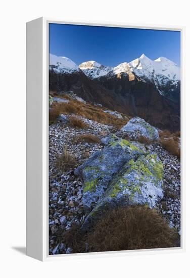 Austria, Tyrol, National-Park Hohe Tauern, Rocks, Mountain Scenery-Rainer Mirau-Framed Premier Image Canvas