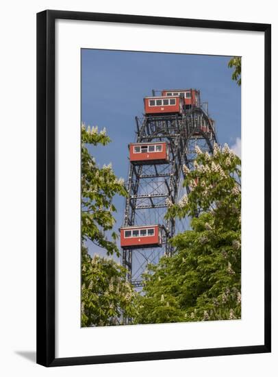 Austria, Vienna, 2nd District, Leopoldstadt, Big Wheel, Prater, Landmark-Gerhard Wild-Framed Photographic Print