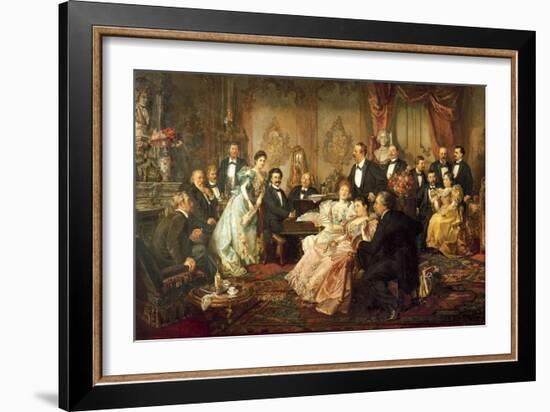 Austria, Vienna, a Night with Johann Strauss-null-Framed Giclee Print