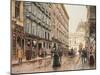 Austria, Vienna, Corner of Kohlmarkt, Watercolour-null-Mounted Giclee Print