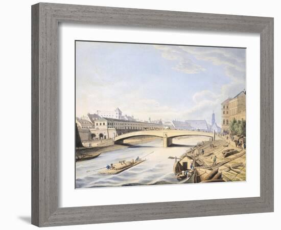 Austria, Vienna, Ferdinand Bridge-null-Framed Giclee Print