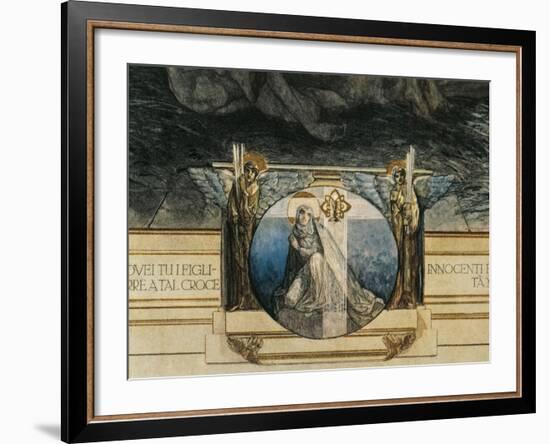 Austria, Vienna, Illustration of Dante Alighieri's Divine Comedy-null-Framed Giclee Print